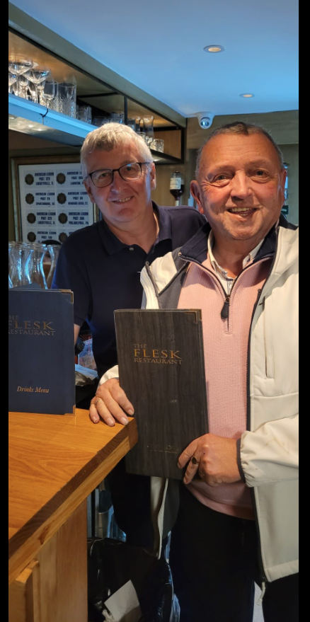 Ger O'Shea of the Flesk Restaurant is pictured here with Connie O'Sullivan launching the event